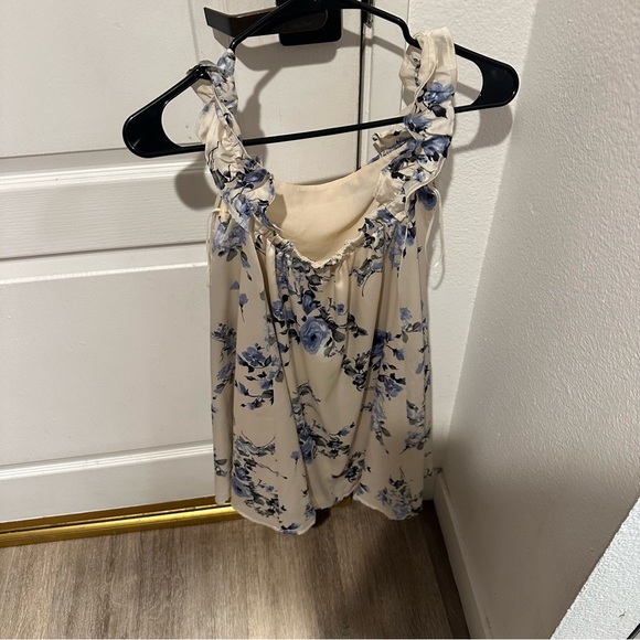 BHLDN Babydoll Floral Mini Dress XS - Picture 4 of 4